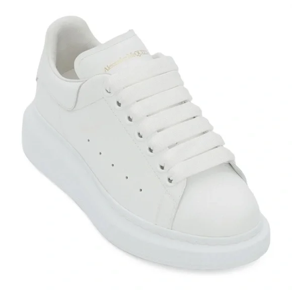 ALEXANDER MCQUEEN Leather Oversized Sneakers - Picture 1 of 4